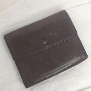 Vintage Oversized FIOCCHI Italy leather wallet